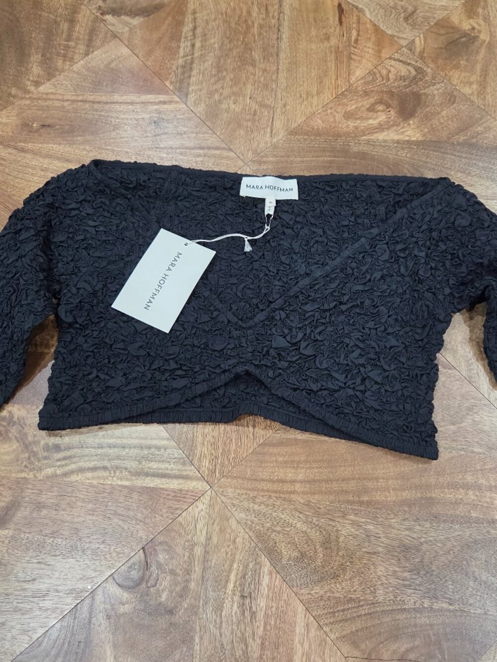 Mara Hoffman popcorn top size 3x New $434.00